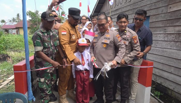 Kapolri Resmikan 80 Jembatan Merah Putih Presisi Tahap II, Tujuh Jembatan Hadir di Inhil Perkuat Akses Masyarakat