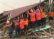 BPBD Inhil Evakuasi Rumah Warga Terdampak Angin Kencang, Satu Keluarga Mengungsi