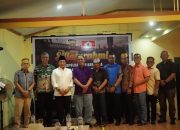 Bupati Indragiri Hilir (Inhil), Herman, dampingi Kapolda Riau, Irjen Pol Herry Heryawan, silaturahmi bersama Kerukunan Keluarga Sulawesi Selatan (KKSS), pada Rabu (30/7) malam, di Rumah Makan Pondok Indragiri, Tembilahan.