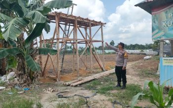 Dukung Ketahanan Pangan, Pembuatan Tangki Air di Ponpes Abu Huroiroh Capai 85 Persen