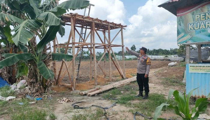 Dukung Ketahanan Pangan, Pembuatan Tangki Air di Ponpes Abu Huroiroh Capai 85 Persen