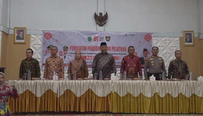 Pemusatan Diklat Calon Paskibraka Inhil 2026 Tekankan Disiplin Dan Integritas