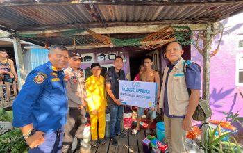 Di Tengah Luka dan Ketakutan Korban Serangan Monyet, YBM PLN UP3 Rengat Bersama PW IWO Riau Menyalakan Asa Baru