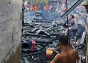 Kebakaran Rumah Pemukiman dan Ruang Kelas SMK di Kateman, 4 Bangunan dan Sekolah Hangus