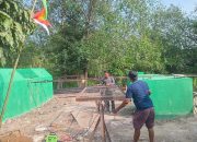 Progres Jembatan Gantung Perintis Garuda di Lahang Tengah Terus Dipacu