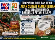 DPD PW MOI Inhil dan MPKN akan Surati Kementrian soal Kepastian Harga dan Nasib Petani Kelapa