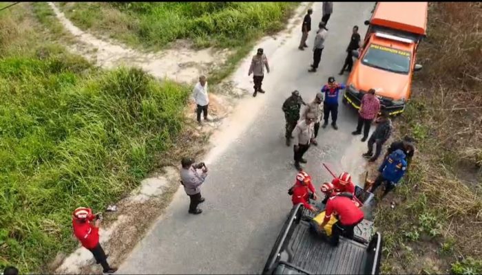 Patroli Gabungan Cegah Karhutla di Tualang Siak, Pantauan Drone Nihil Titik Api