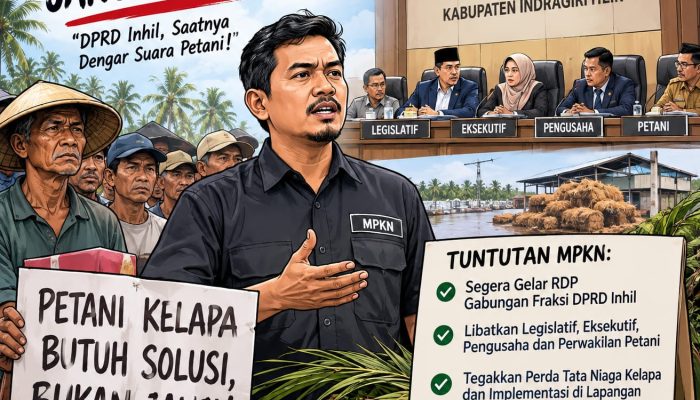 Aliansi Petani Kelapa Desak DPRD Inhil Gelar RDP, Cari Solusi Konkret bagi Petani