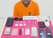 Polsek Kateman Ungkap Kasus Narkotika, Sabu 12,85 Gram Diamankan
